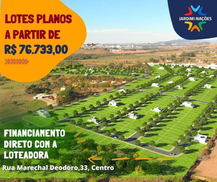 Lote plano de 200m². O loteamento mais plano de Pouso Alegre - MG